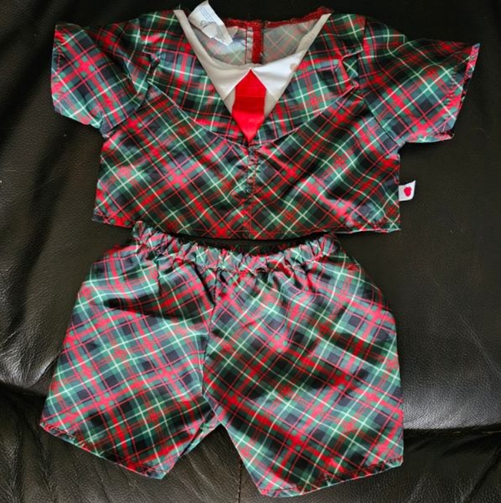 Christmas Build-A-Bear suit